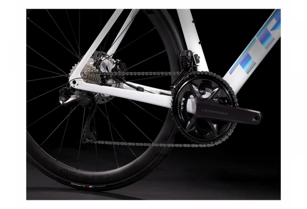 Vélo De Route Trek Émonda SL 7 Shimano Ultegra Di2 12V 700 Mm Blanc / Quicksilver 2023 â Image 10