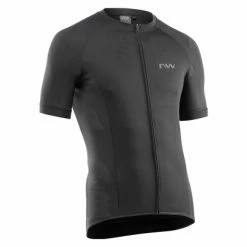 Maillot Manches Courtes Northwave Force Zip Noir