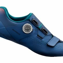 Paire De Chaussures Femme Route Shimano RC500 Bleu Navy