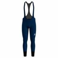 Cuissard Long Odlo ZEROWEIGHT X WARM PRO Bleu