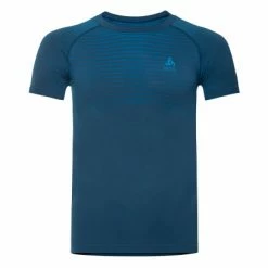 Maillot Manches Courtes Odlo Performance Light Bleu