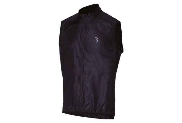 Veste Coupe-Vent Sans Manches BBB PocketVest Noir