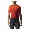 Maillot Manches Courtes Castelli A Tutta Rouge