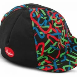 Casquette Cinelli Tubography Noir / Multicouleur