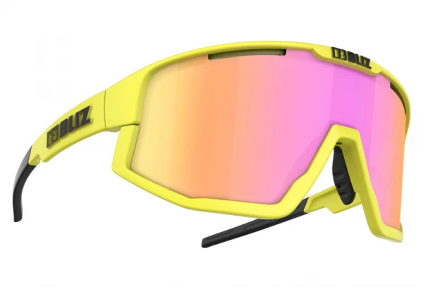 Lunettes Bliz Fusion Hydro Lens Jaune / Rose – Image 2