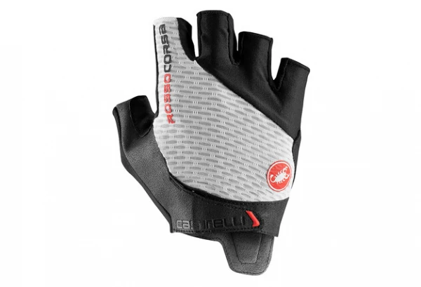 Gants Castelli Rosso Corsa Pro V Blanc Rouge / Noir – Image 2