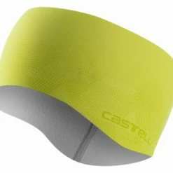 Bandeau Femme Castelli Pro Thermal Jaune