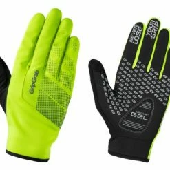 Gants Longs GripGrab Ride Windproof Jaune Fluo