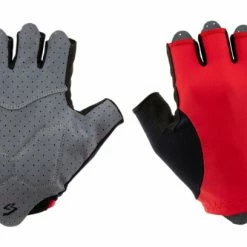 Paire De Gants Courts Spiuk Anatomic Rouge