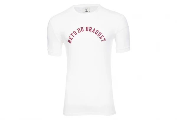 T-Shirt Manches Courtes LeBram Mets Du Braquet Marshmallow Blanc – Image 2