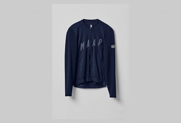 Maillot Manches Longues Femme MAAP Echo Pro Base Bleu – Image 2