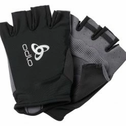 Gants De Vélo Odlo Active Road Noir Unisex Bleu