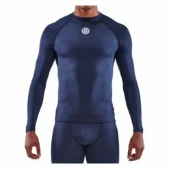 Haut Manches Longues Skins Series-1 Bleu