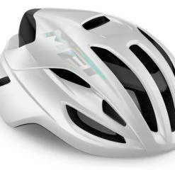 Casque Met Rivale Mips Blanc Holographique Brillant 2022