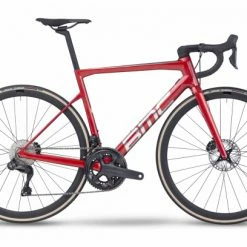 Vélo De Route BMC Teammachine SLR One Shimano Ultegra Di2 12V 700 Mm Rouge Prisma 2023
