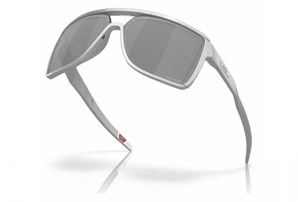 Lunettes Oakley Castel X-Silver Prizm Black / OO9147-0763 Gris / Orange – Image 5