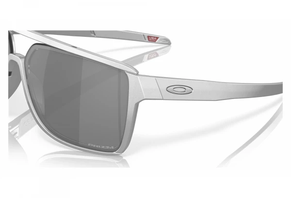 Lunettes Oakley Castel X-Silver Prizm Black / OO9147-0763 Gris / Orange – Image 7