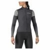 Maillot Manches Longues Castelli Autunno Gris Foncé / Or Chalk