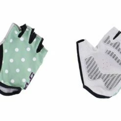 Mitaines XLC CG-S10 Vert à Pois Blanc Bleu / Blanc