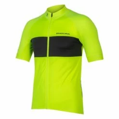Produit Reconditionné - Maillot Manches Courtes Endura FS260-Pro II HiViz Yellow (Relaxed Fit)