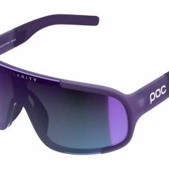 Lunettes Poc Aspire Mid Clarity Sapphire Purple / Violet Mirror Noir / Marron