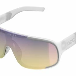 Lunettes Poc Aspire Mid Transparent Clarity Polychrome Mirror Rose / Marron