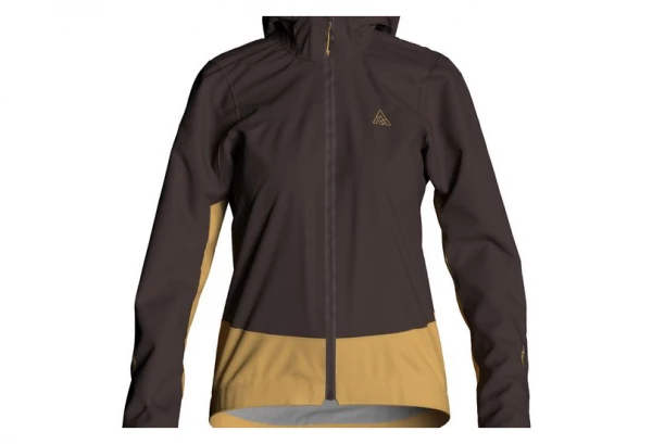 Veste Femme 7Mesh Copilot Marron / Jaune Elk