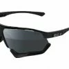 Lunettes SCICON Aerocomfort XL Noir Brillant / Gris Miroir