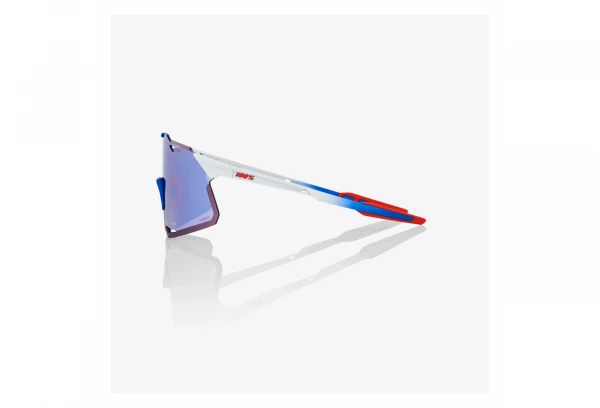 Lunettes 100% Hypercraft TotalEnergies Team Matte Blanc/Matallic Bleu Noir / Miroir – Image 3