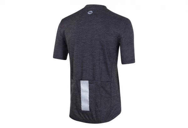 Maillot Manches Courtes Gravel MB Wear Nature Noir â Image 2