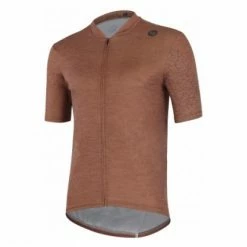 Maillot Manches Courtes Gravel MB Wear Nature Marron