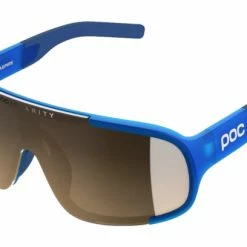 Lunettes POC Aspire Clarity Trail Bleu / Miroir Argent