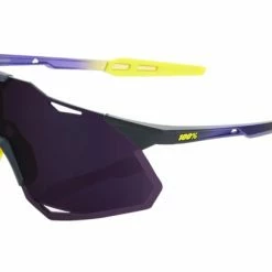 Lunettes 100% Hypercraft XS - Brillant Métallique Mat - Verres Violet Foncé Violet / Violet