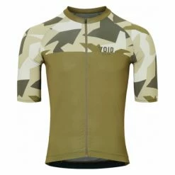 Maillot Manches Courtes Void Abstract Camo Olive