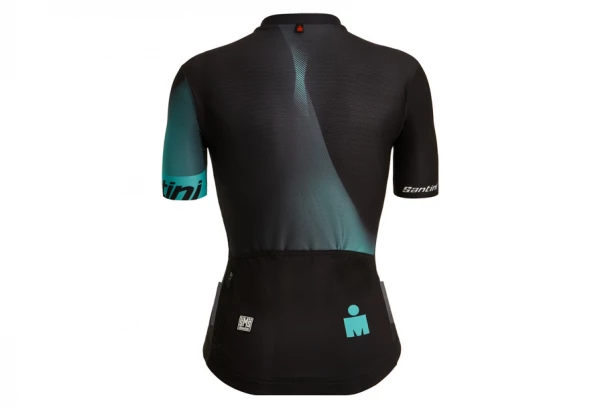 Maillot Manches Courtes Femme Santini X IronMan Ikaika Vert/Noir – Image 3