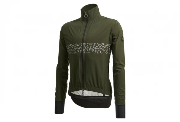 Veste Manches Longues Santini Guard Neo Shell Vert – Image 2