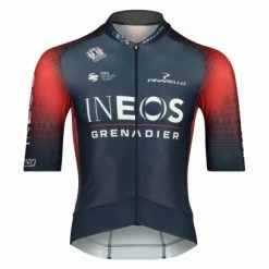 Maillot Manches Courtes Bioracer Ineos Grenadiers Epic Bleu