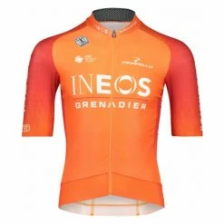 Maillot Manches Courtes Bioracer Ineos Grenadiers Epic Orange