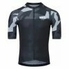 Maillot Manches Courtes Void Abstract Camouflage Noir