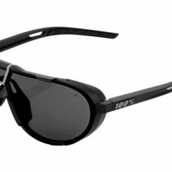 Lunettes De Soleil 100% Westcraft Soft Tact Noir - Verres Miroir Noir Noir / Noir