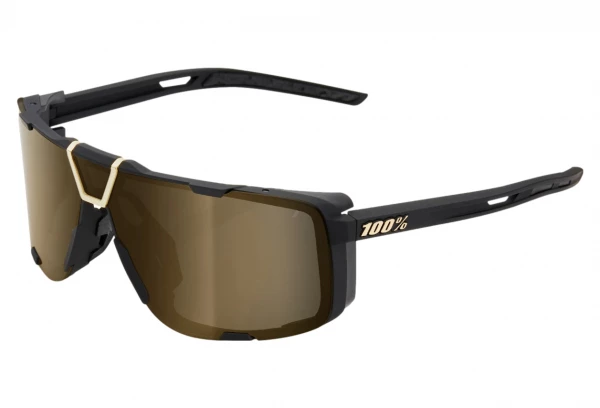 Lunettes De Soleil 100% Eastcraft - Soft Tact Rouge - Verres Miroir Noir Rouge / Noir – Image 9