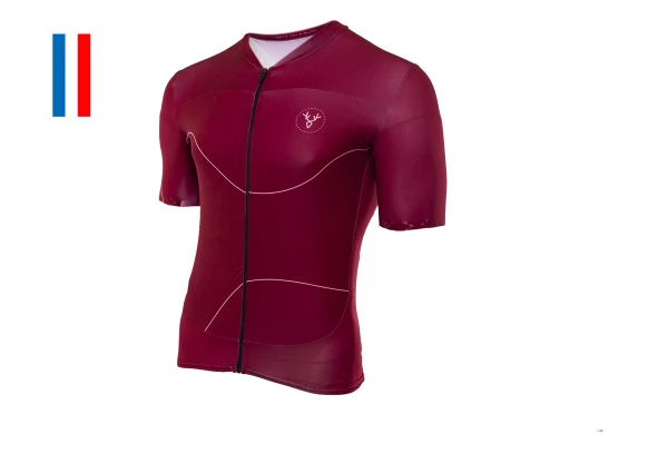 Maillot Manches Courtes LeBram Roseland Noir Coupe Ajustée Bleu – Image 9