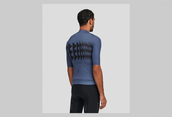 Maillot Manches Courtes Maap Phase Pro Hex Bleu Indigo – Image 2