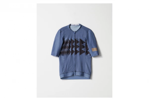 Maillot Manches Courtes Maap Phase Pro Hex Bleu Indigo – Image 3