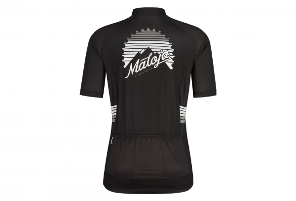 Maillot Maloja DentroM. 1/2 Moonless Noir â Image 2