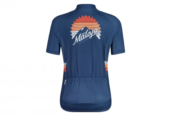 Maillot Maloja DentroM. 1/2 Midnight Bleu â Image 2