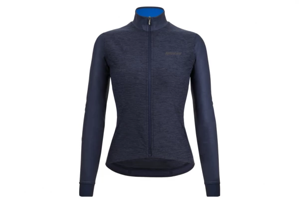 Maillot Manches Longues Femme Santini Colore Puro Bleu