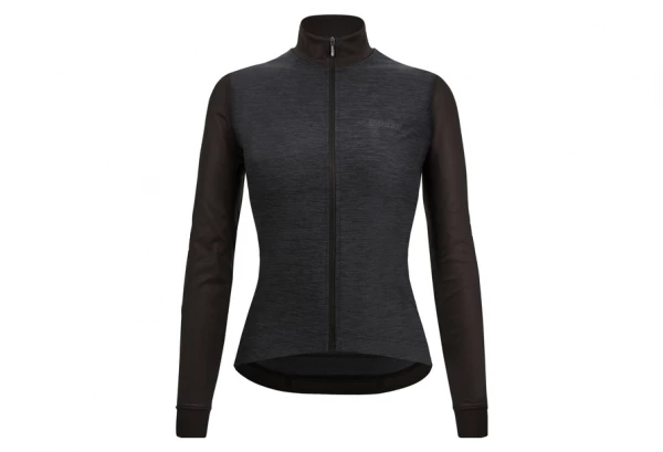 Maillot Manches Longues Femme Santini Colore Puro Noir