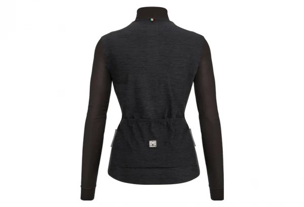 Maillot Manches Longues Femme Santini Colore Puro Noir – Image 3