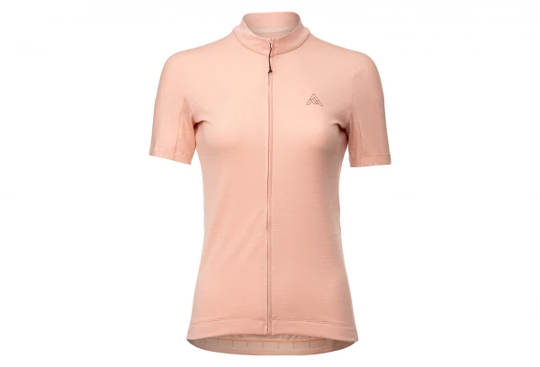 Maillot Femme Manches Courtes 7Mesh Horizon Sun-Rose